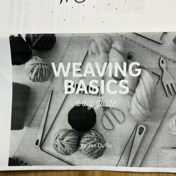 Laser cut wooden loom frame and accessories - Picture 7 of 12